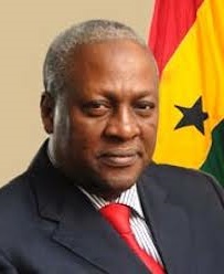 Ghana's President John Dramani Mahama