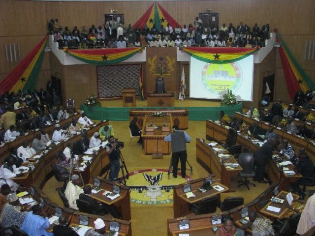 Ghana parliament in session/Photo: Graphic Online
